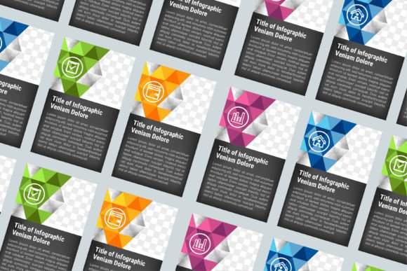 Download Triangle Mosaic Infographic - Triangle Collection